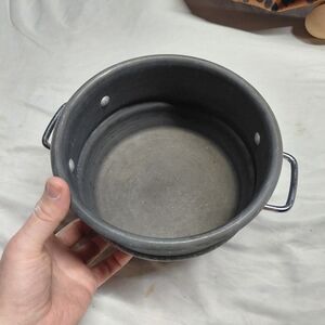 vintage heavy-duty Commercial Cookware or Calphalon hard-anodized aluminum steam